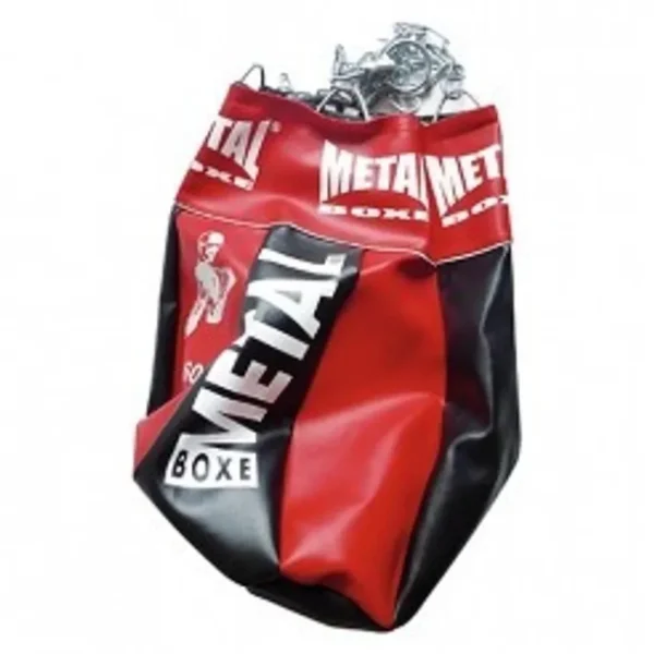 Bon marché 💯 Boxe Anglaise Metal Boxe Sac De Frappe Poire À Uppercut Vide Metal Boxe NOIR 🔥 1