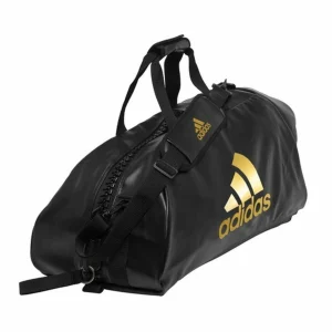 Remise 🎉 Sac De Sport Multisport Mixte ADIDAS SAC SPORT DE COMBAT NR / GOLD 🥰 13