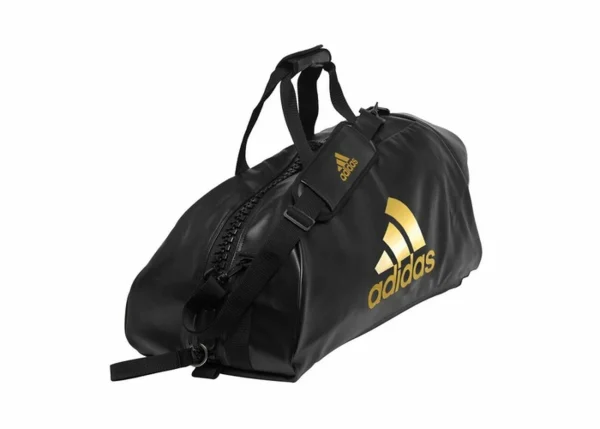 Remise 🎉 Sac De Sport Multisport Mixte ADIDAS SAC SPORT DE COMBAT NR / GOLD 🥰 5