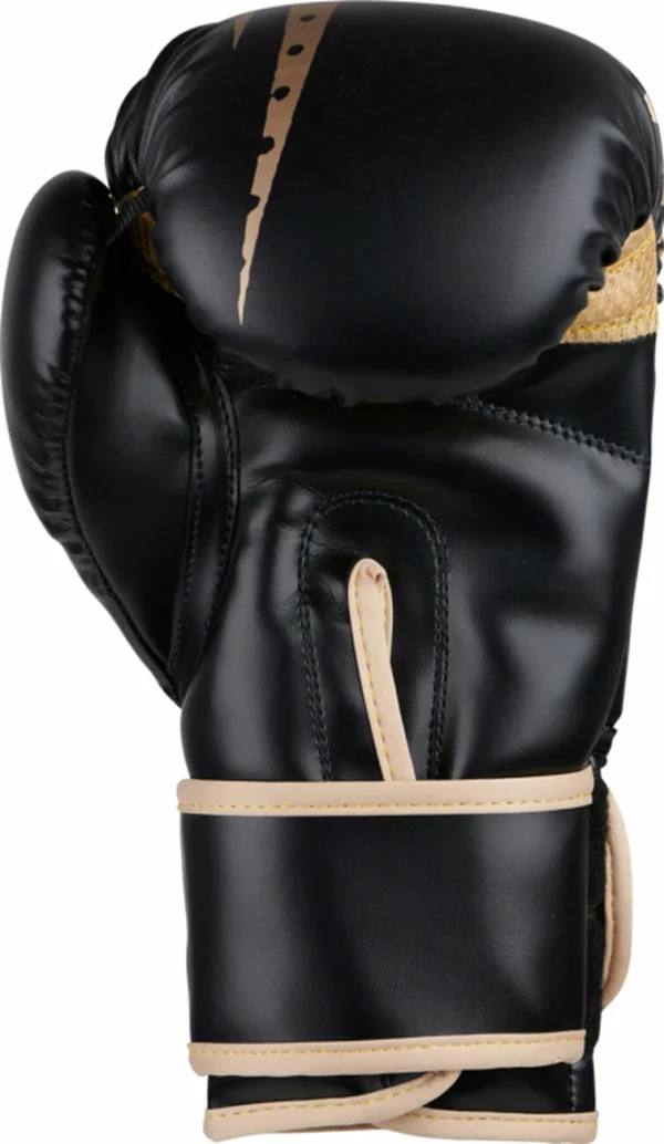 Bon marché 👍 GANTS DE BOXE METAL BOXE TRAINING GLOVES BLACK/GOLD 🔥 3