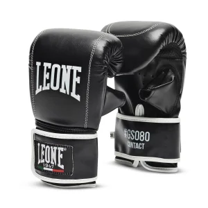 Vente flash ⭐ Boxe Leone 1947 Gants De Sac Contact NOIR 👏 10